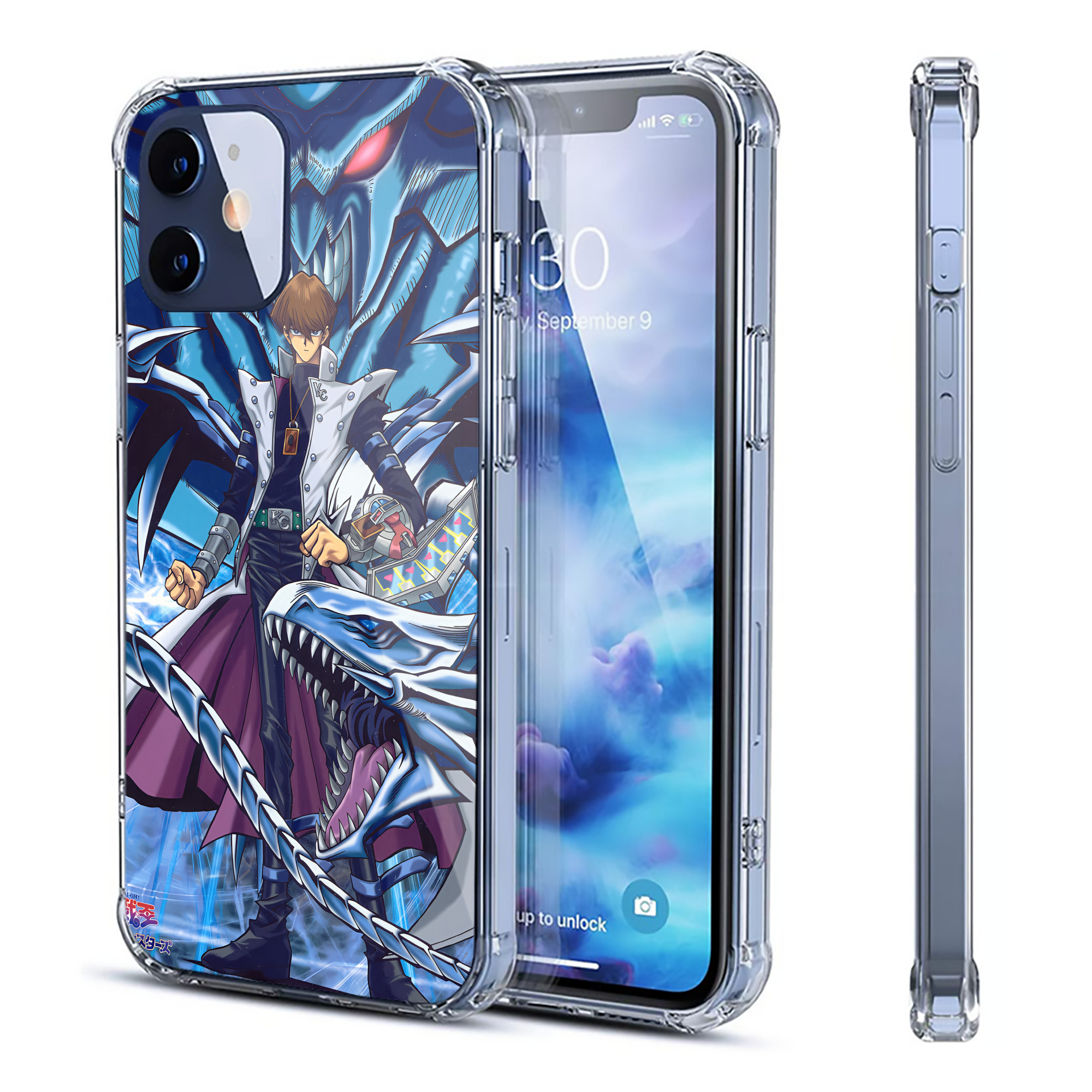 （画像用） 遊☆戯☆王 Yu-Gi-Oh! 【iPhone 12シリーズ対応】透明スマホケース（クリアソフトケース）